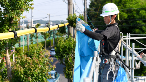 解体工事 自社職人・専属職人にて