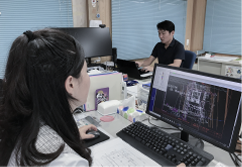 現地下地調査 現場に合わせた架設工事をお客様とともに作成していきます